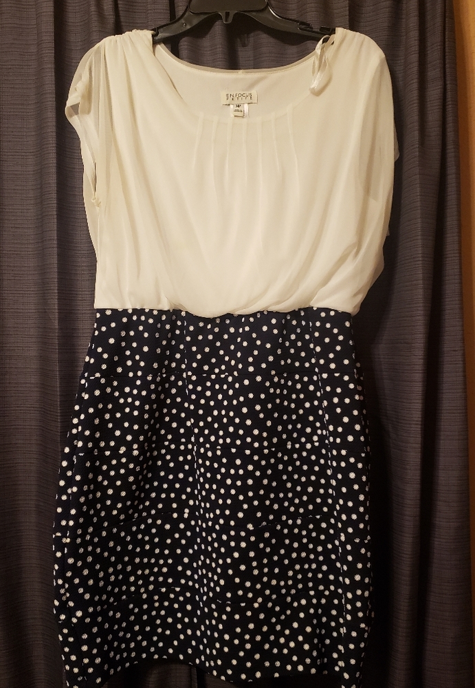Mini dress by Enfocus Studios in petite